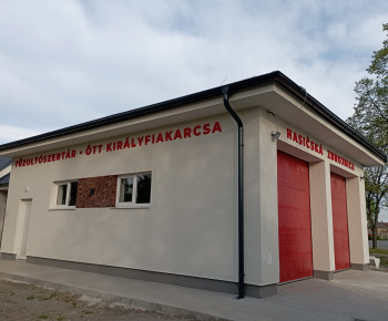Tűzoltószertás épületének átépítése