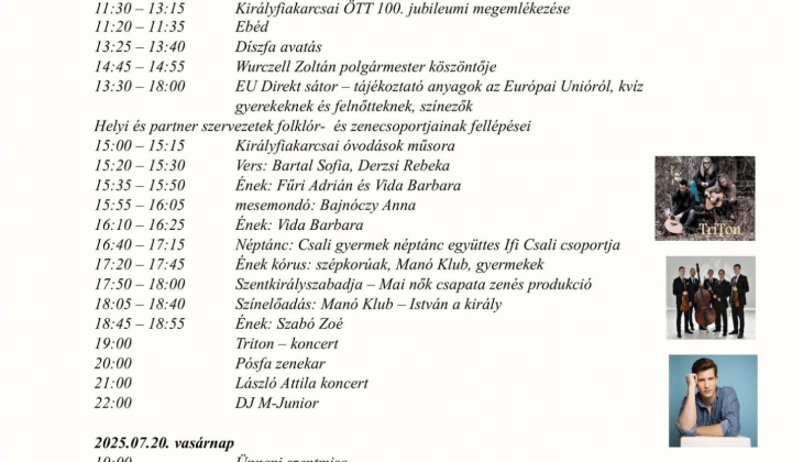 Szent Király Szövetség ünnepe