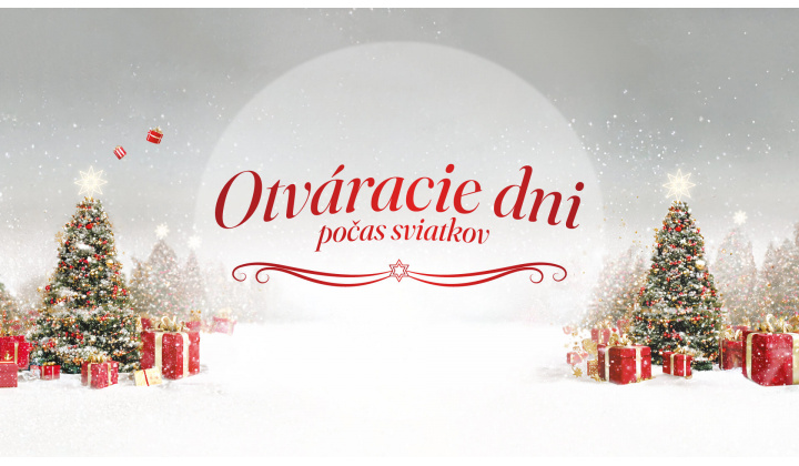 Fotka pre článok Otváracia doba počas vianočných sviatkov