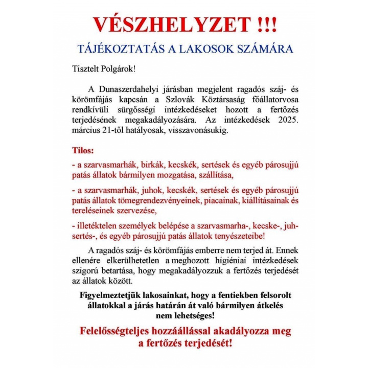 Menšia fotka pre článok VÉSZHELYZET